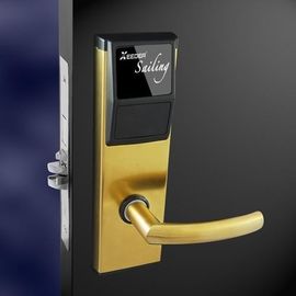 الصين L5121-MK الفندق أقفال الأبواب الإلكترونية ANSI نقر ذهبي قياسي المزود